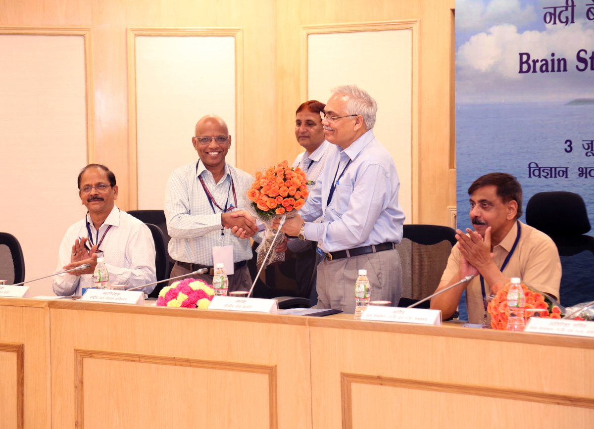 Brain Storming Session on River Basin Management Bill 2018 organised by ministry of Jal Shakti at New Delhi on 3rd June 2019
