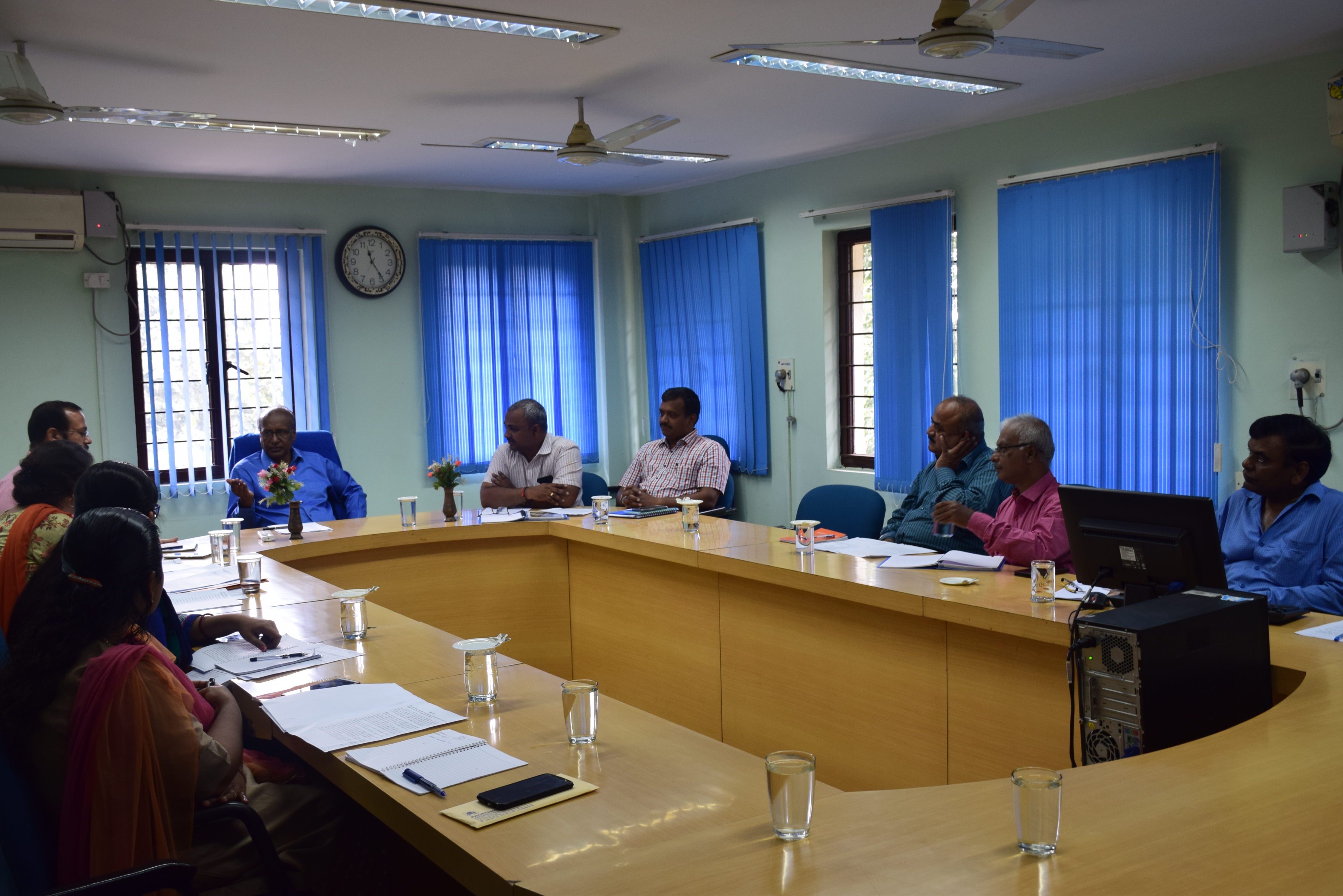 The meeting for Official Language Implementation Committee & Hindi Workshop for second Qtr. of year 2019-20 held on 11.09.2019