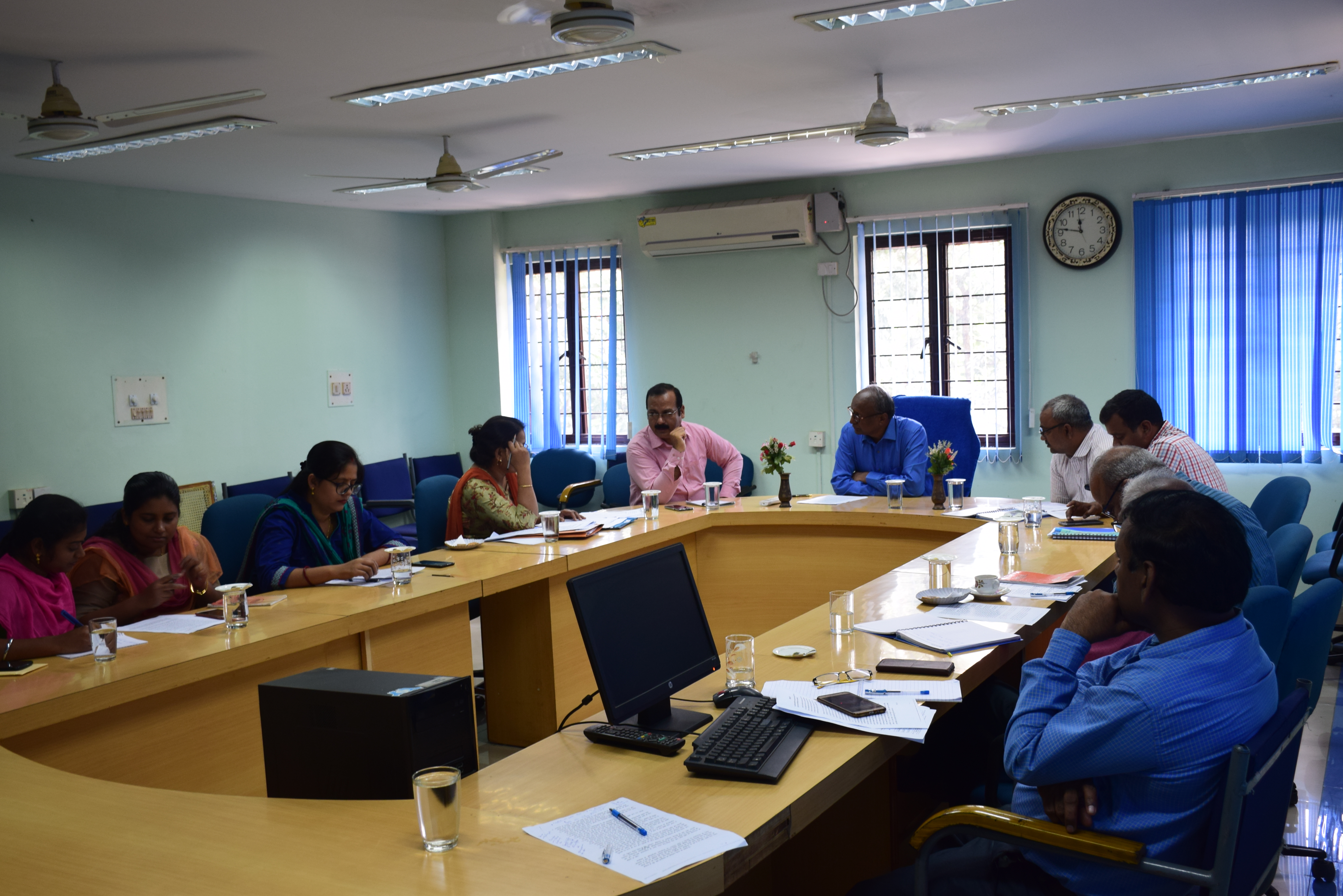 The meeting for Official Language Implementation Committee & Hindi Workshop for second Qtr. of year 2019-20 held on 11.09.2019