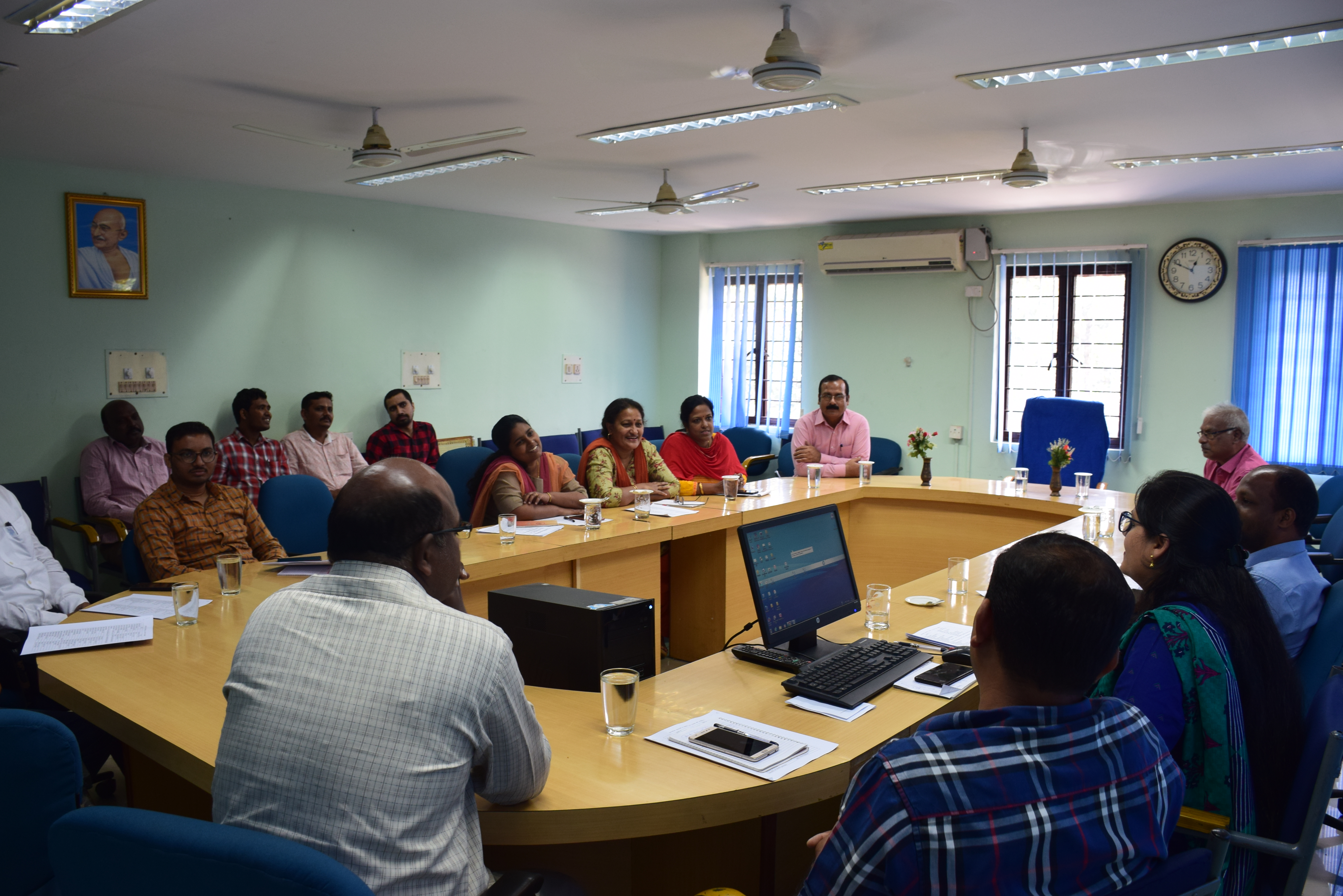 The meeting for Official Language Implementation Committee & Hindi Workshop for second Qtr. of year 2019-20 held on 11.09.2019